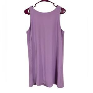 Everly Lavender Chiffon Bow Back Sleeveless Dress size Medium